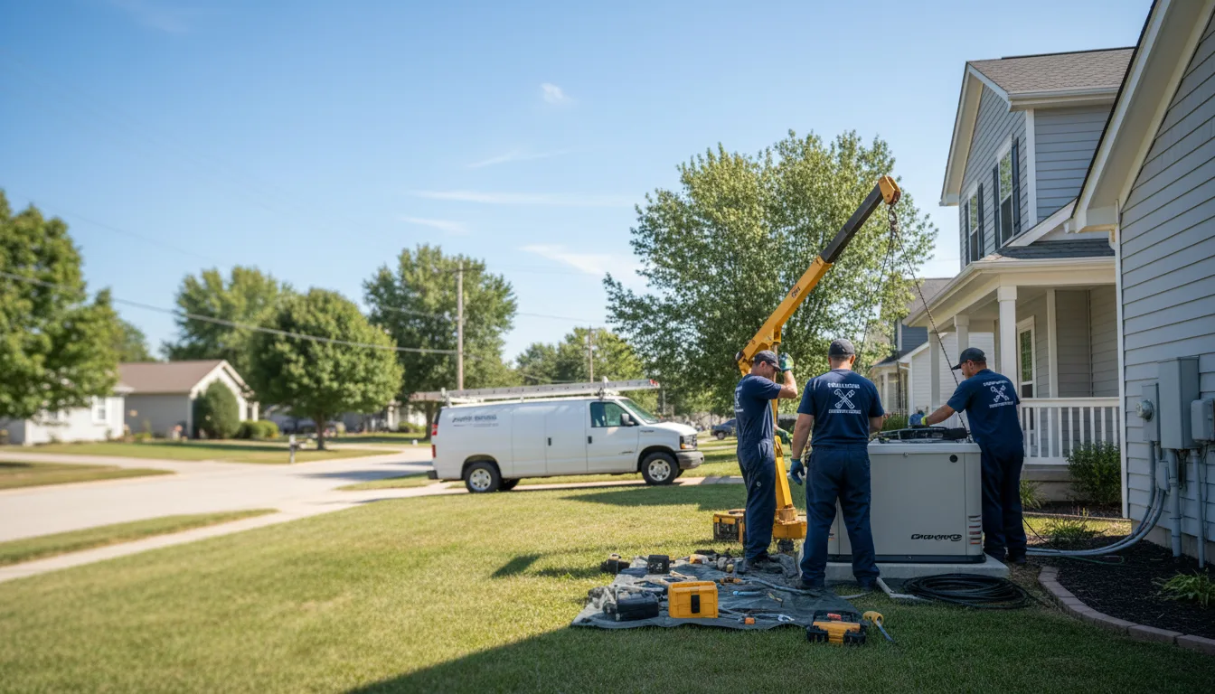 Generator Installation in Conesville, IA near me